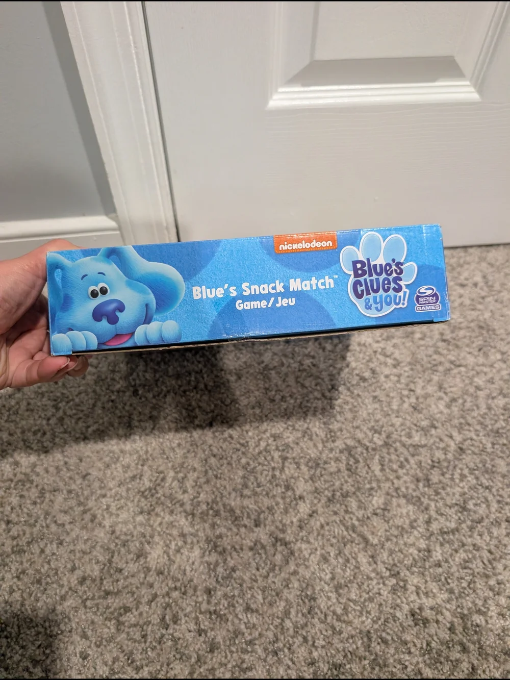 NIB Nickelodeon Blue's Clues Snack Match Game by Spin Master Games